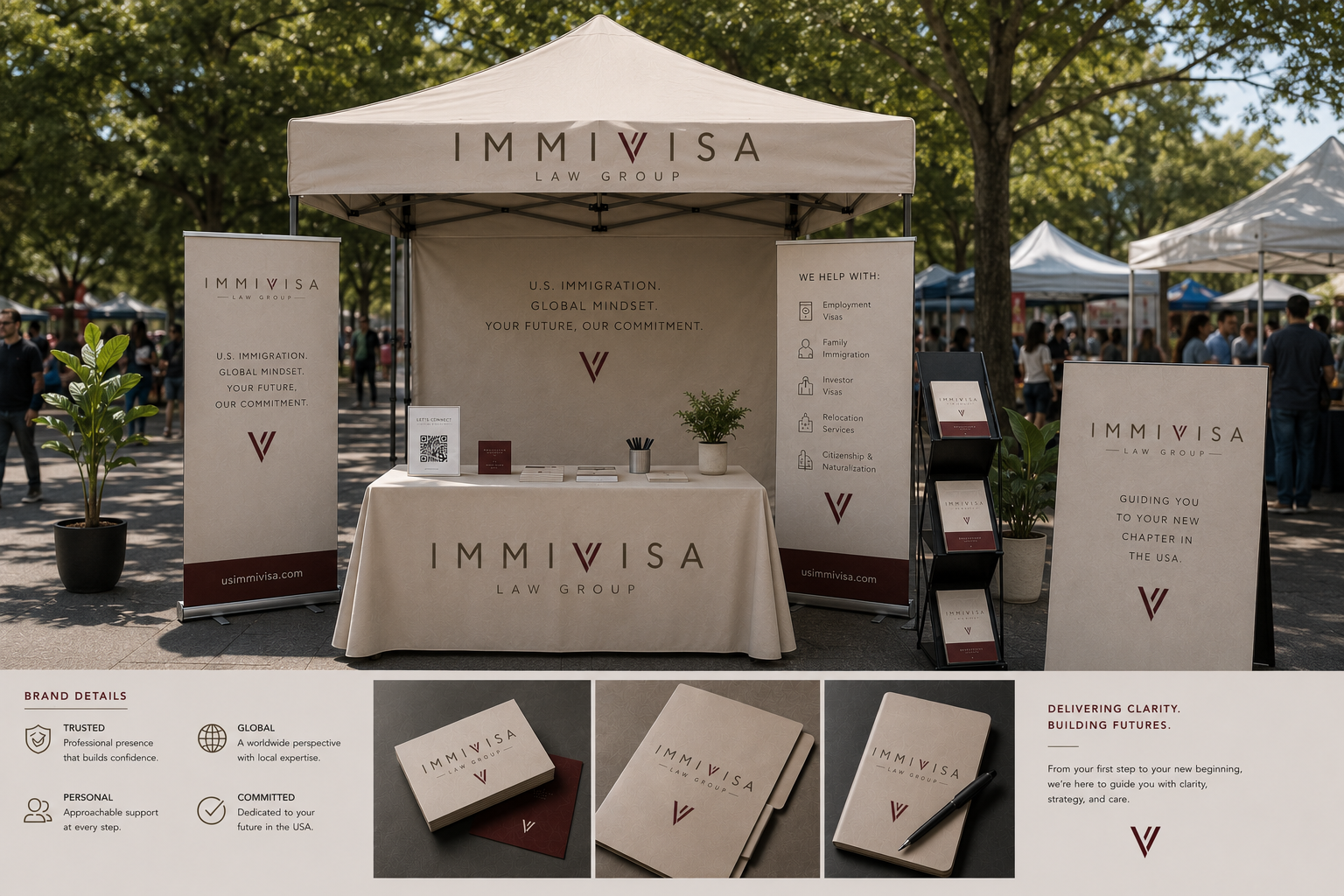 Outdoor Trade Show & Event Pavilion