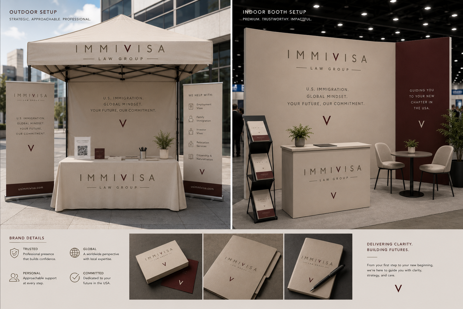 Indoor Exhibition Booth Setup